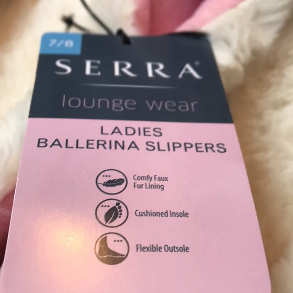 Ladies Unicorn Ballerina Style Slippers - Picture 9 of 9